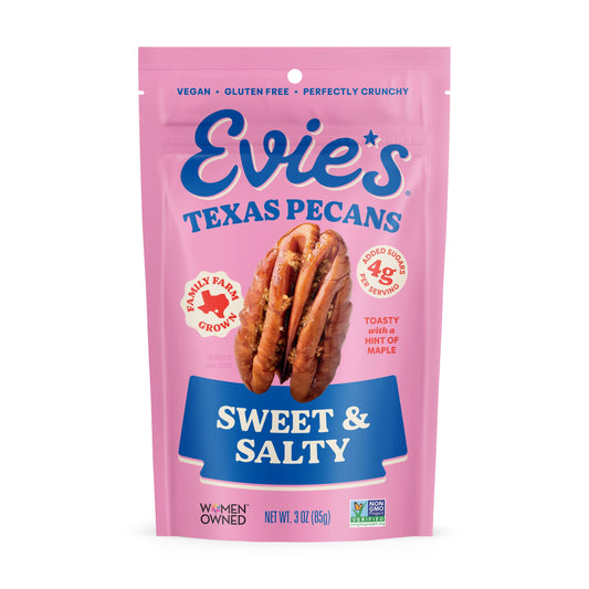 Evie’s Sweet & Salty Candied Pecans