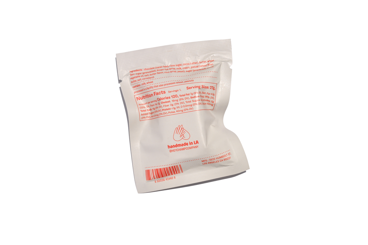 Hey Champ Pretzel Candy Bar