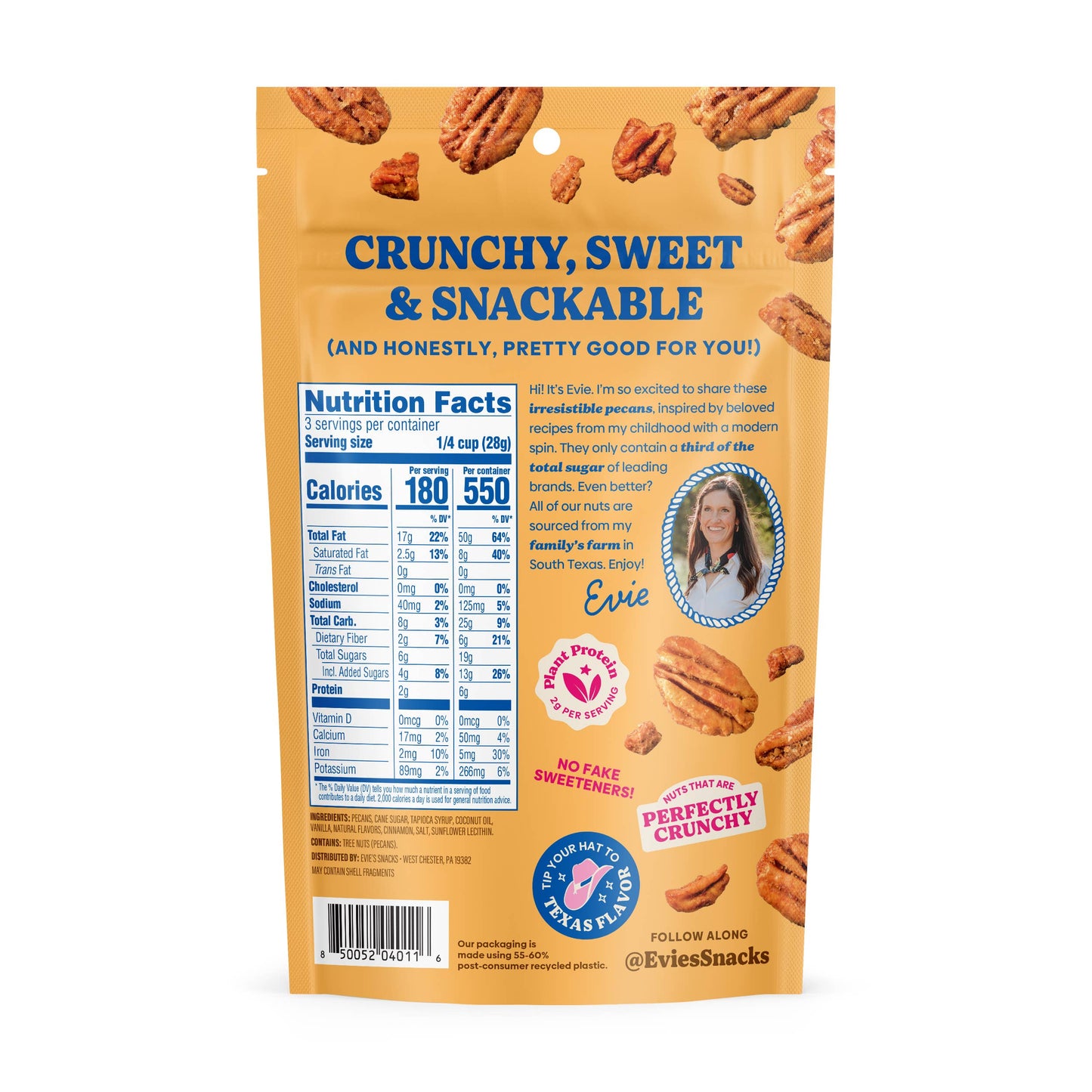 Evie’s Cinnamon Churro Candied Pecans