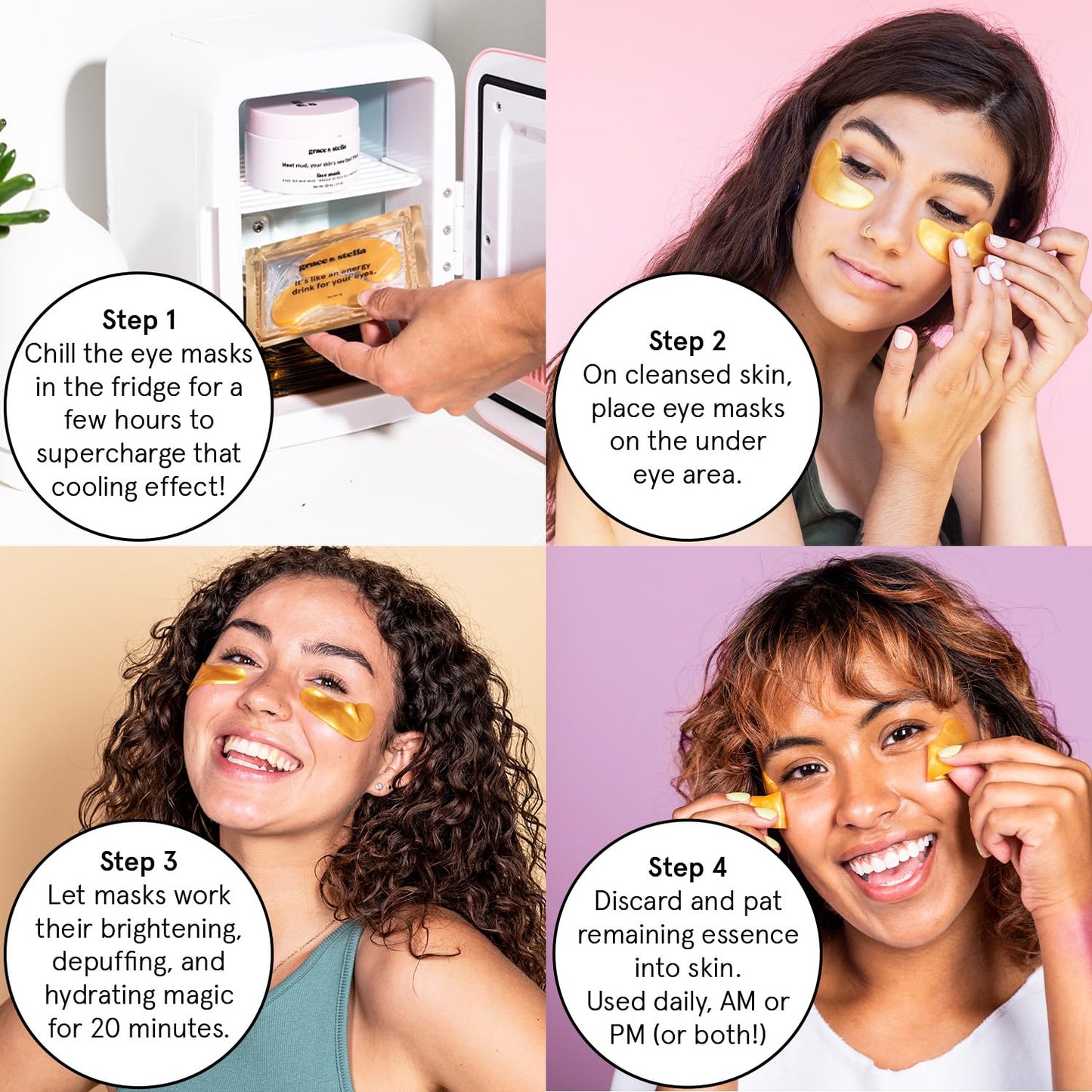 Grace & Stella Moisturizing Under Eye Mask