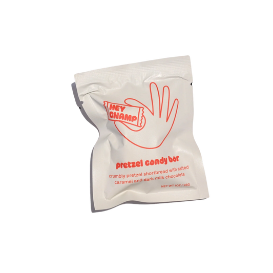 Hey Champ Pretzel Candy Bar