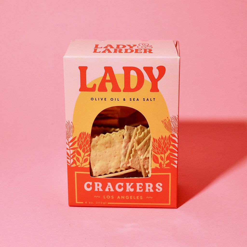 Lady & Larder Olive Oil & Sea Salt Crackers