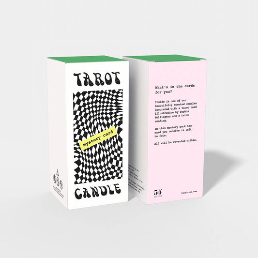Tarot Mystery Card Candle